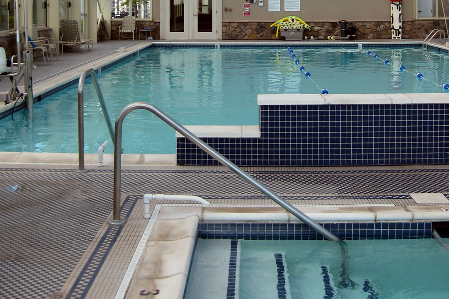 Four Seasons Jackson Jackson, New Jersey Indoor Pool Commercial Pool Design by Omega Pool Structures, Inc