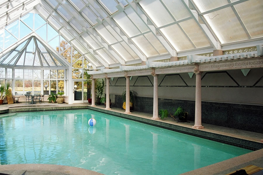 Indoor Pool and Spa Little Silver, New Jersey   Residential Pool Design by Omega Pool Structures, Inc
